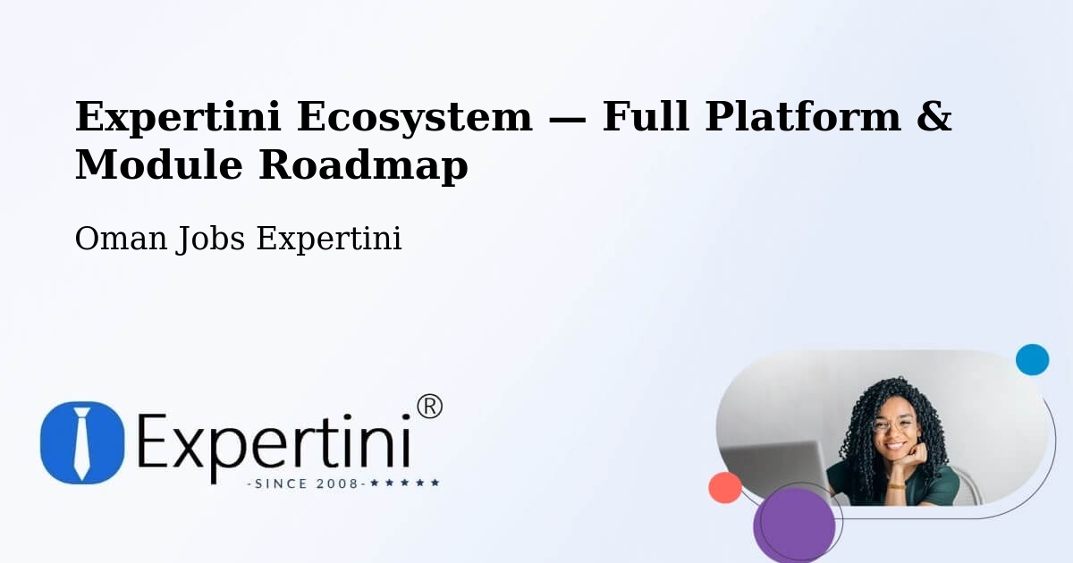 Expertini Ecosystem — Full Platform & Module Roadmap – Shināş